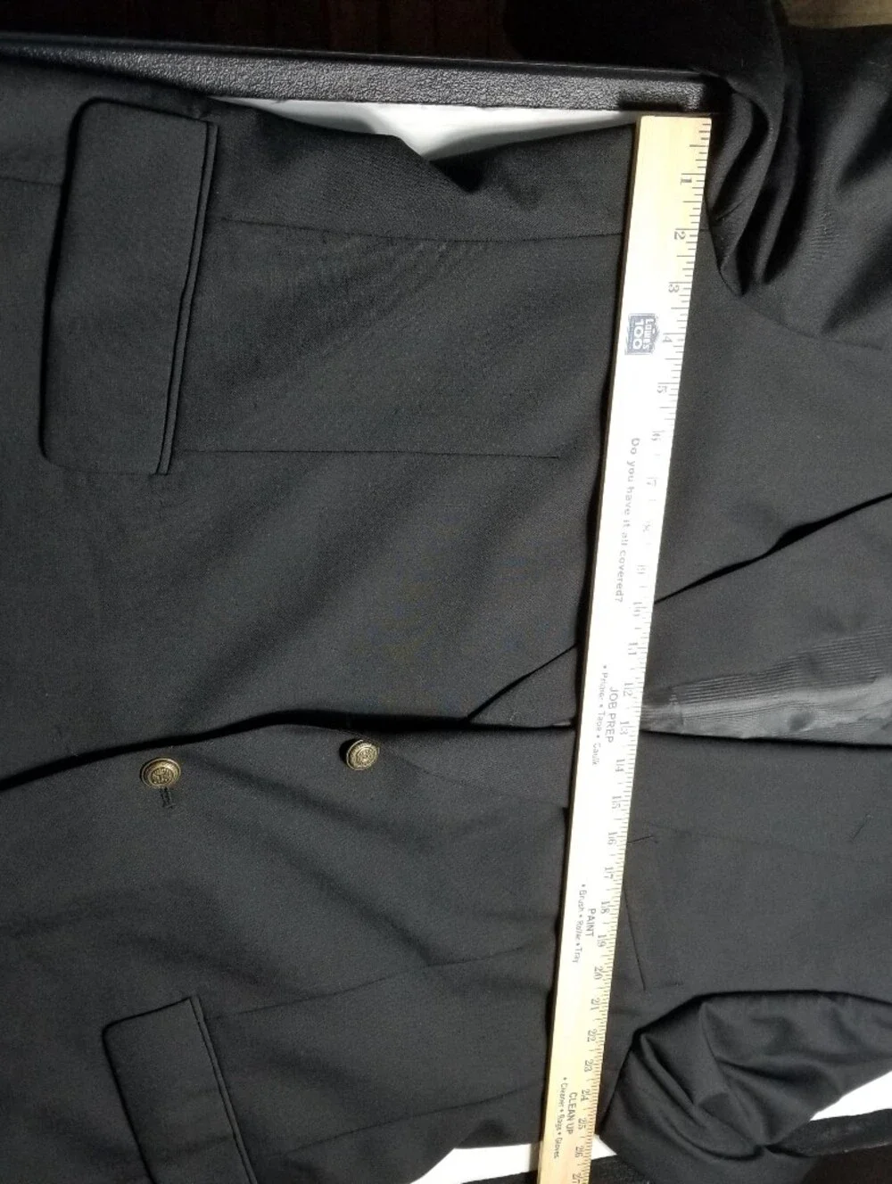 SADDLEBRED MEN'S BLACK BLAZER SIZE 50 REGULAR
